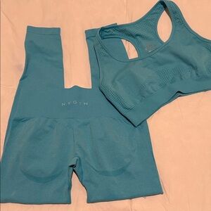 NVGTN Aqua Activewear Set